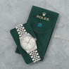 Rolex Datejust 36 Argento Jubilee 16234 Silver Lining